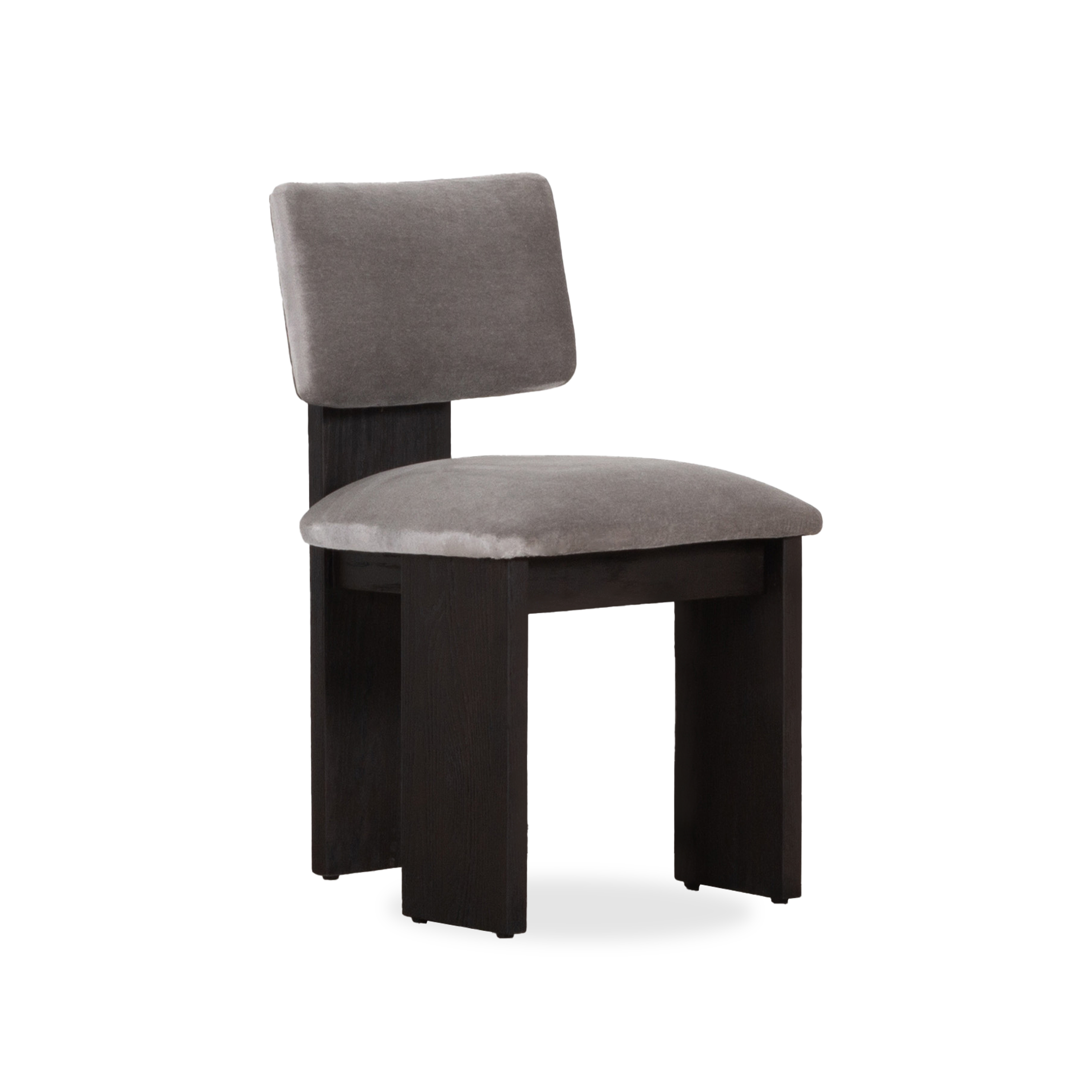 Giussano Modern Dining Chair - Sturdy Wooden Frame & Upholstered Seat - Perfect for Kitchen, Dining Room & Office
