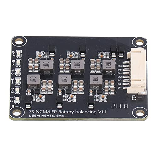 Active Equalizer 0-1.2A for Ternary Iron Lithium Batteries (7S) - Energy Transfer Board with Easy Wiring | Ideal for Solar Power Systems, RV Batteries & Energy Storage Solutions