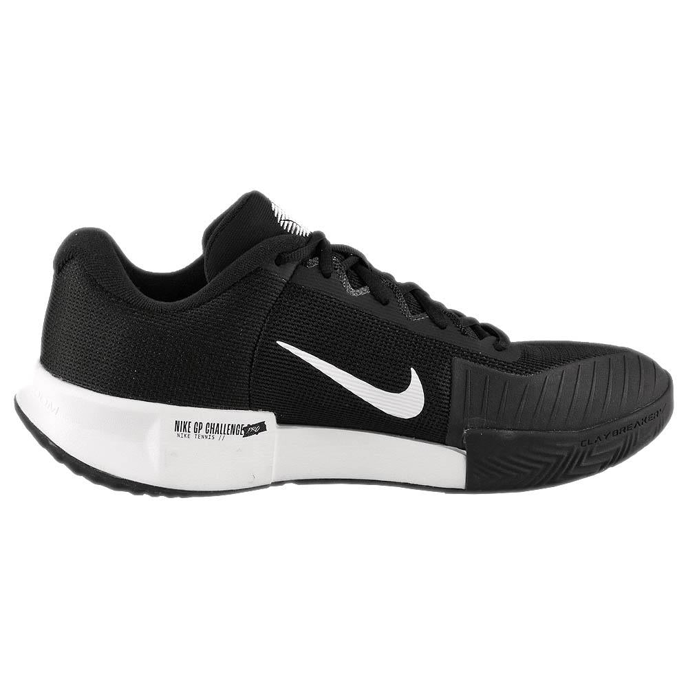 Nike Men's Air Zoom GP Challenge Pro Clay Black/White Tennis Shoes - Lightweight & Durable for Clay Court Performance
