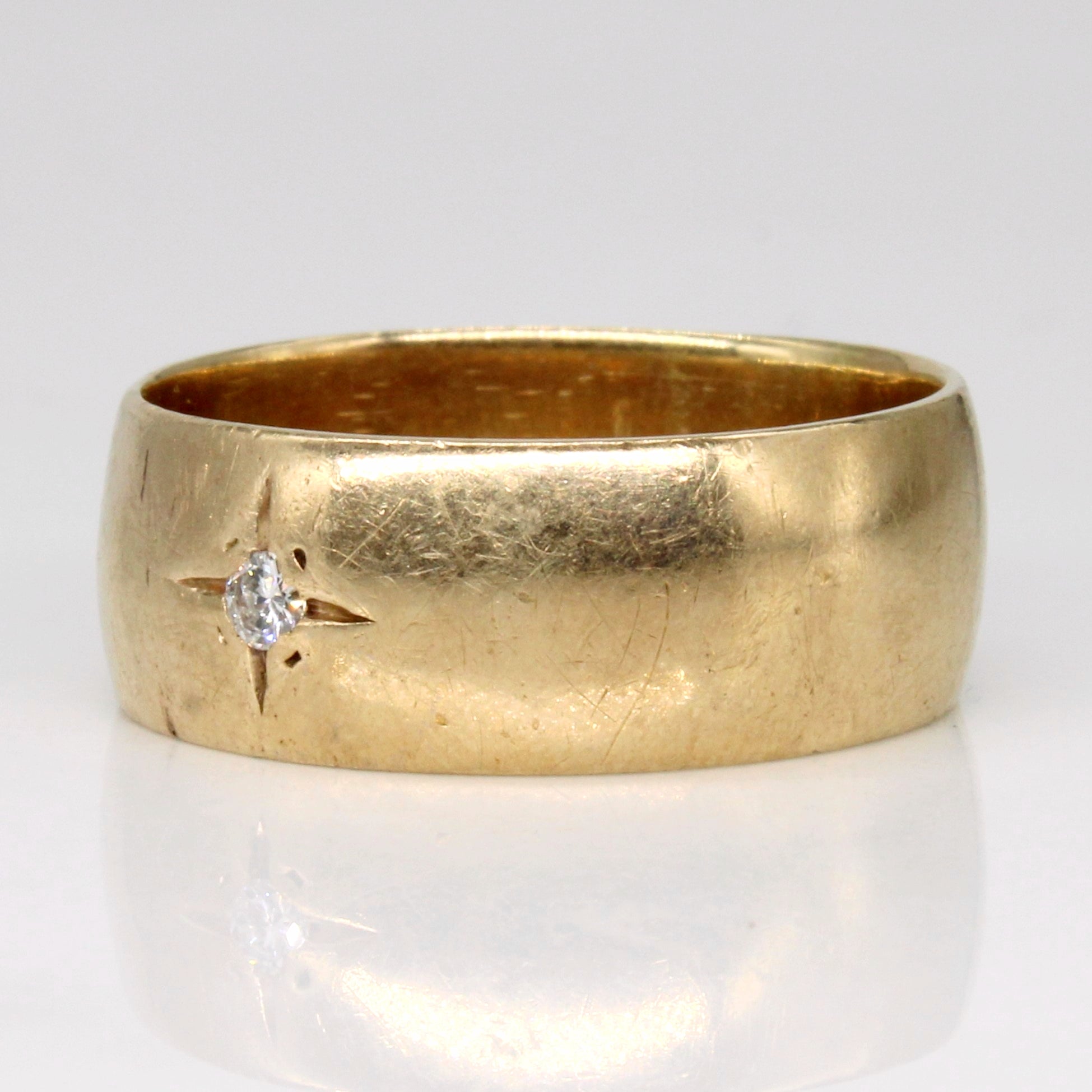 0.06ct Diamond Star Ring - Size 10.5 - Elegant Dainty Jewelry for Women - Perfect for Anniversary, Engagement & Everyday Wear