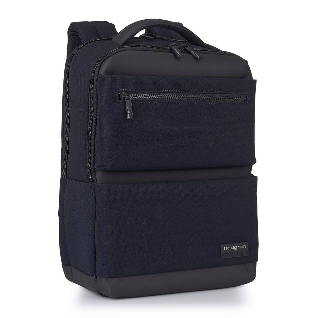 Hedgren Drive RFID Anti-Theft Laptop Backpack for 14.1 Inch Notebook - Light Grey | Perfect for Work, Travel & Daily Commute