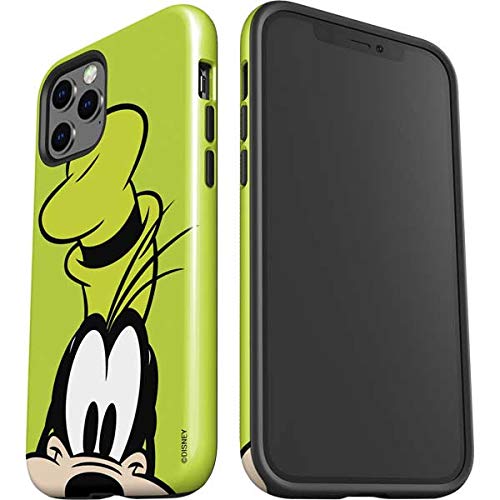 Skinit Impact-Resistant Phone Case for iPhone 12 Pro Max - Officially Licensed Disney Goofy Close-Up Design | Durable Protection with Stylish Disney Character Art | Perfect for Everyday Use, Travel & Gift Giving