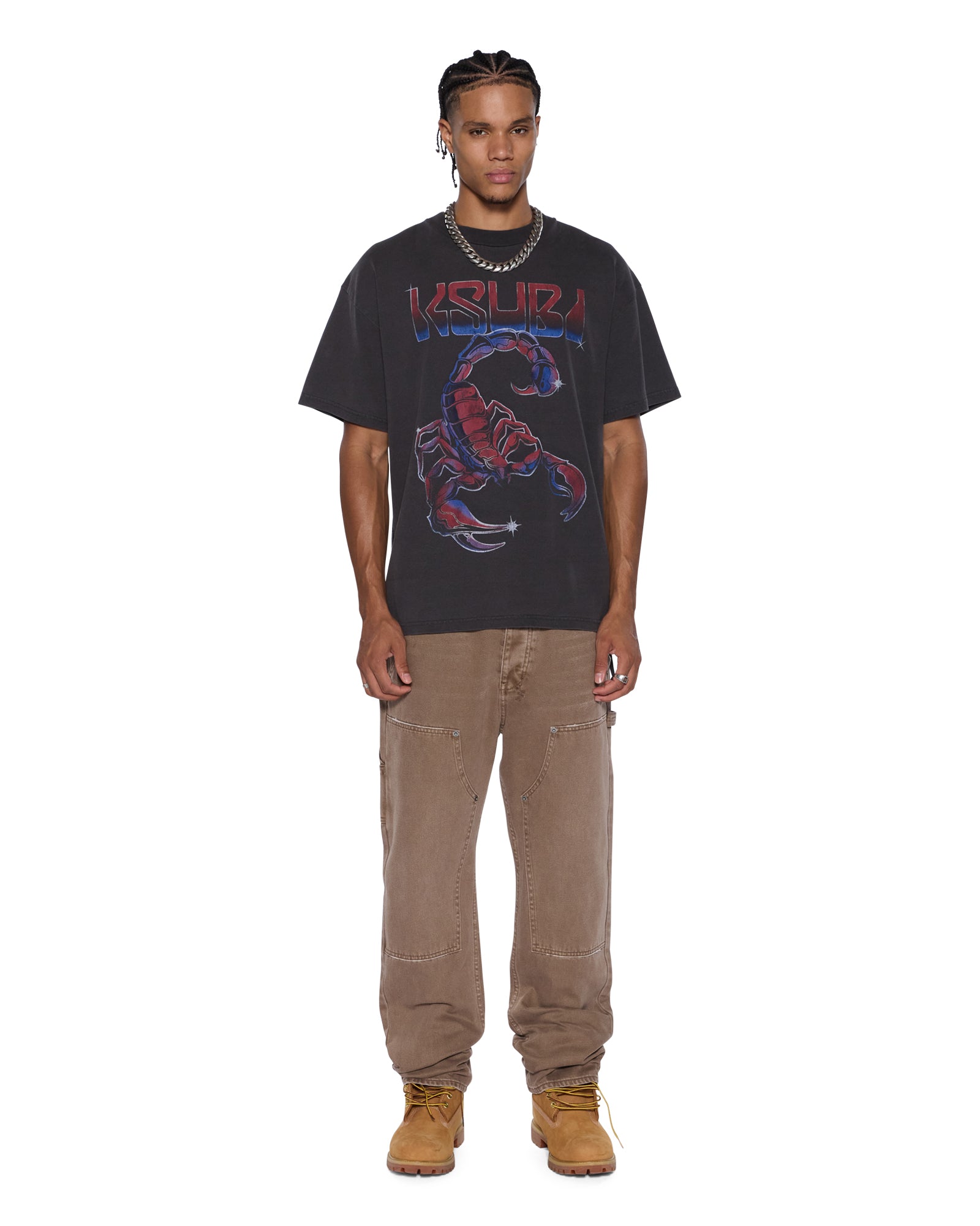 VENOM EKCESS Short Sleeve T-Shirt - Faded Black | Men's Graphic Tee for Casual Wear & Street Style