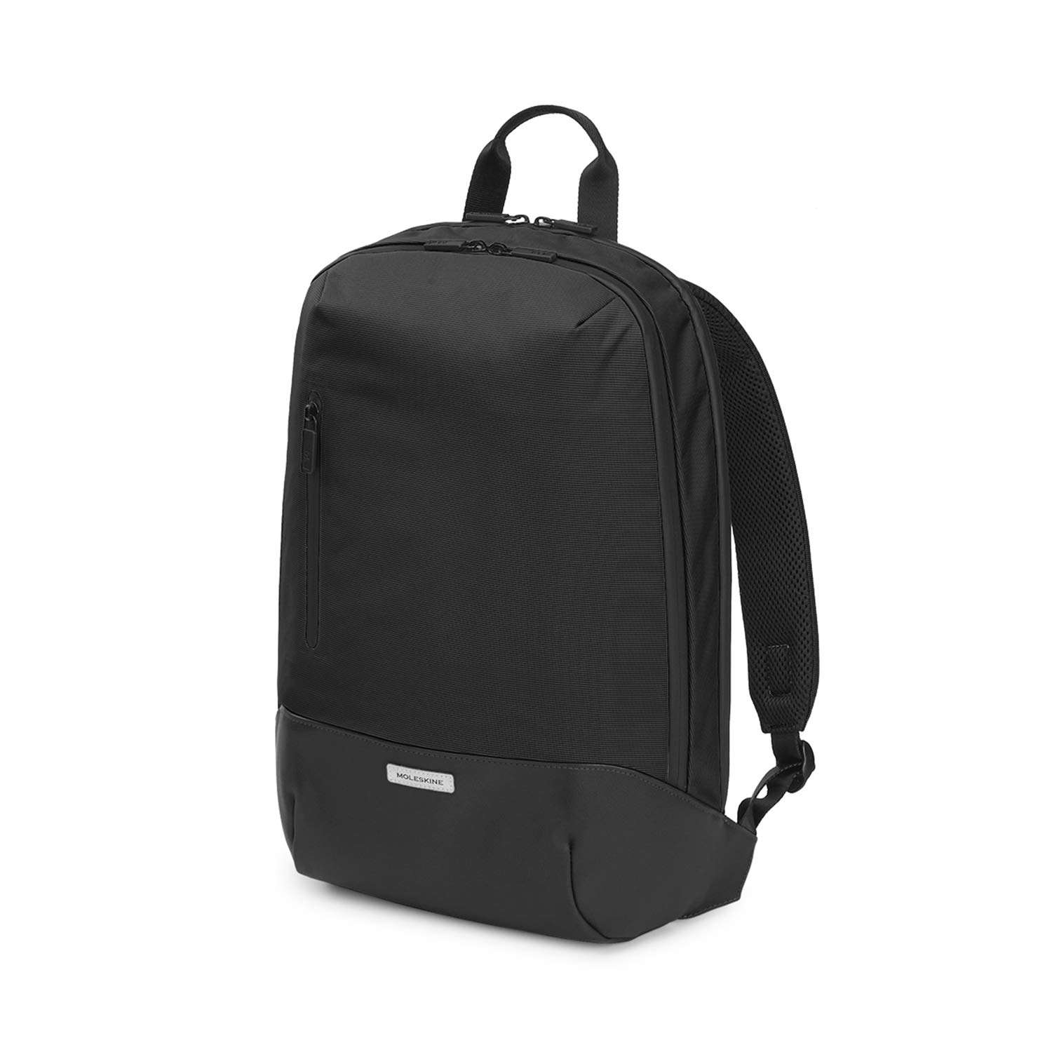 Premium Moleskine Backpack for 15-Inch Laptop | Stylish Business & Metro Backpack for Men & Women | Durable Black Work & Travel Backpack | Perfect for Office, Commuting & College Use