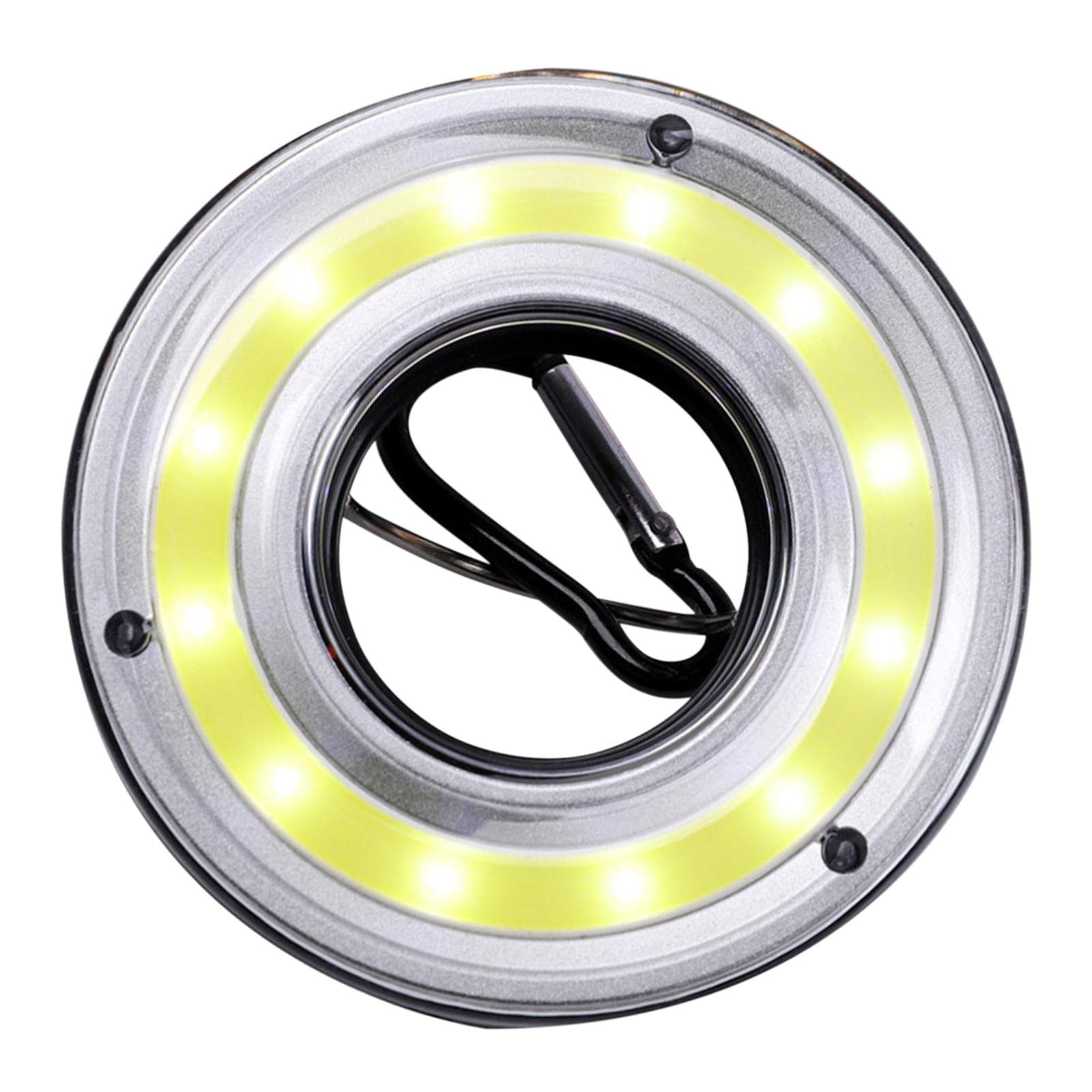 Shamjina LED Glow Golf Hole Lights - 10 Brightness Levels & 4 Lighting Modes for Night Putting Practice - Waterproof Golf Cup Lights for Outdoor Camping, Backyard, Driving Range & Nighttime Golf Training