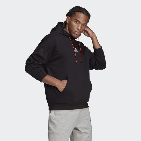 Adidas Sportswear Loose Fit Hoodie for Men & Women - Comfortable Casual Pullover Sweatshirt for Gym, Running, and Everyday Wear