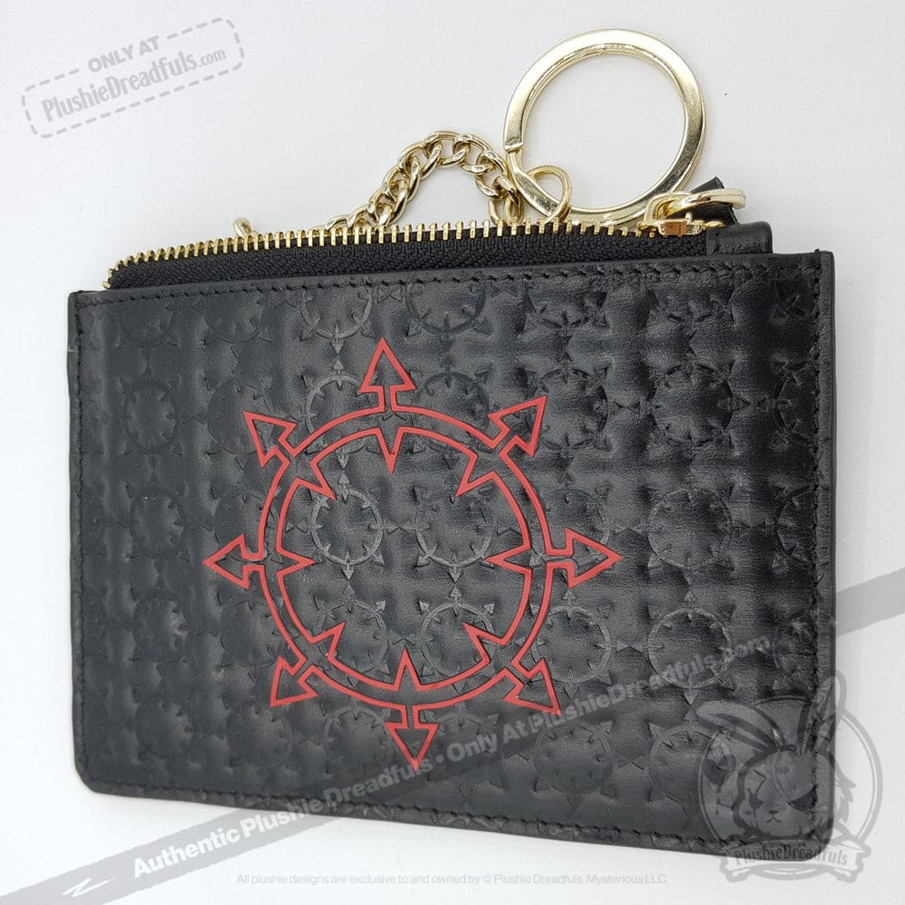 Vorpal Chaos Coin Purse - Stylish Leather Wallet for Men & Women - Perfect for Gaming, Cosplay, and Everyday Use
