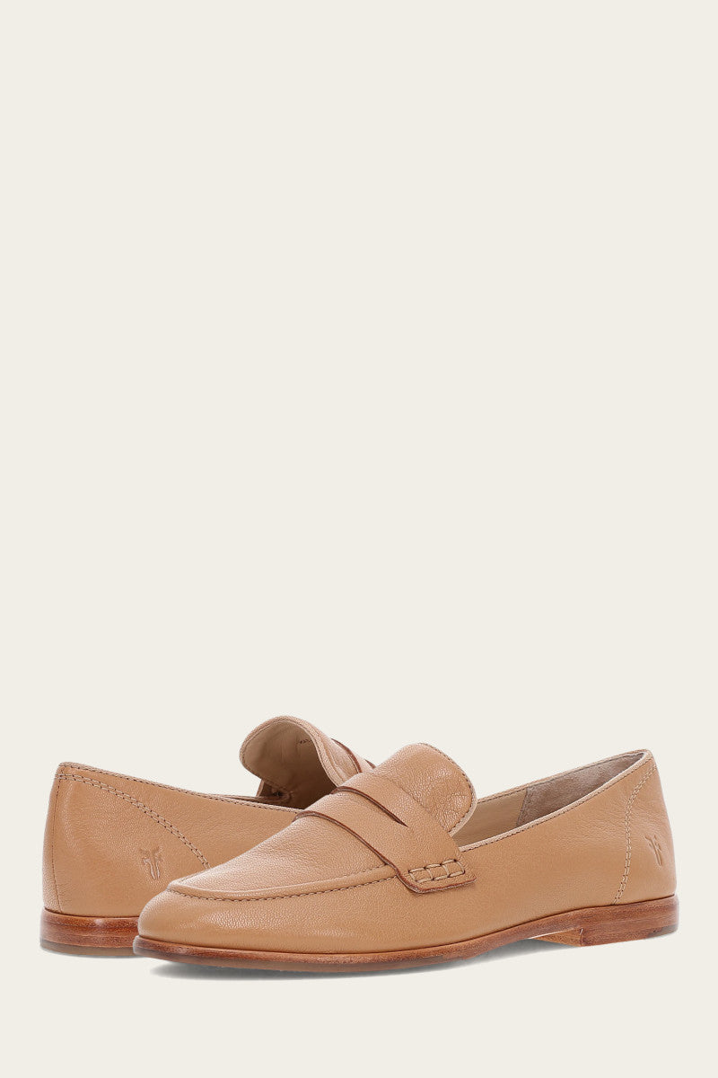 Faith Loafer Tan - Classic Comfort Slip-On Shoes for Women | Casual & Office Wear | Perfect for Work, Travel & Everyday Outfits