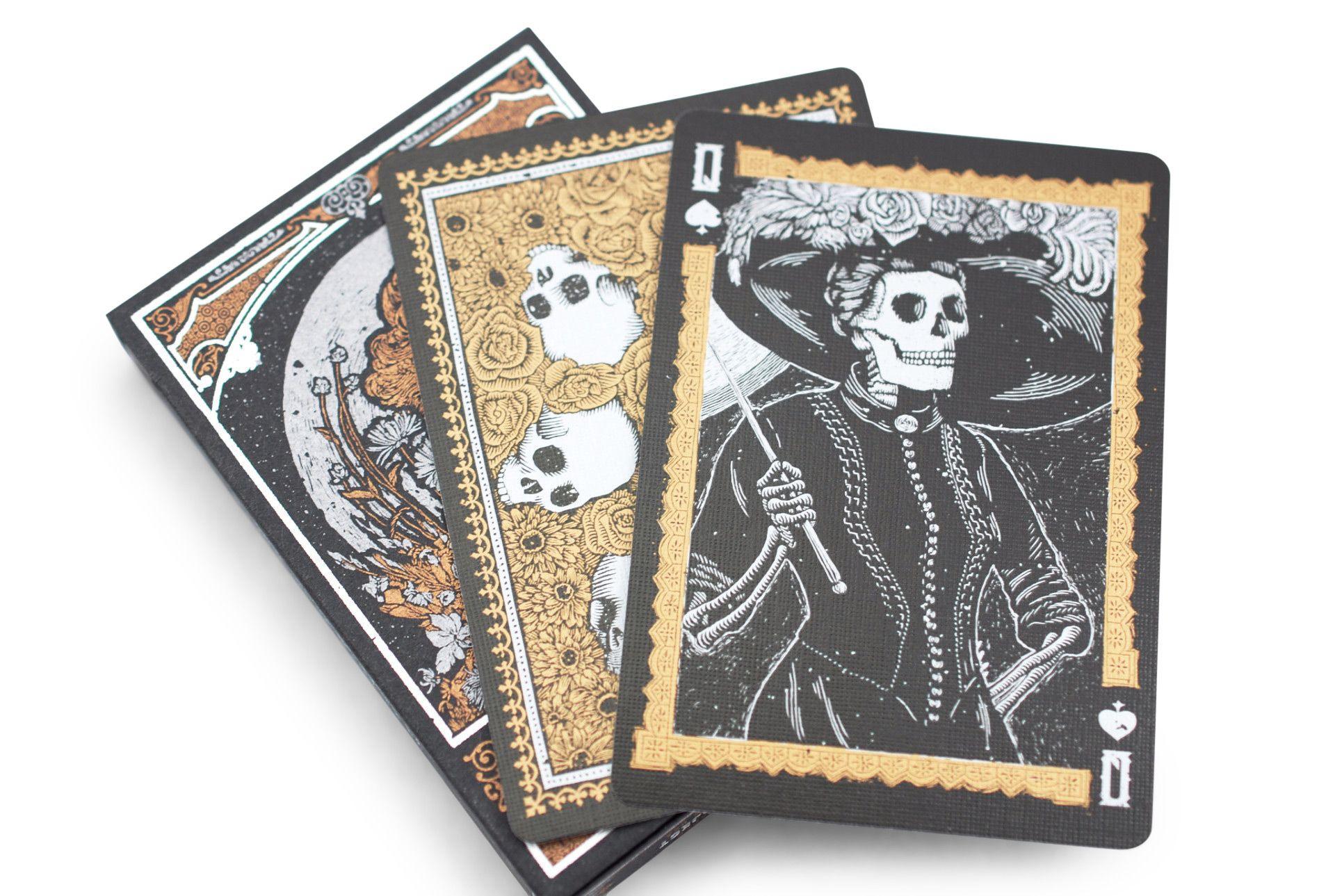 Midnight Calaveras Sugar Skull Decor - Mexican Day of the Dead Party Supplies for Halloween, Home Decor & Altar Offerings