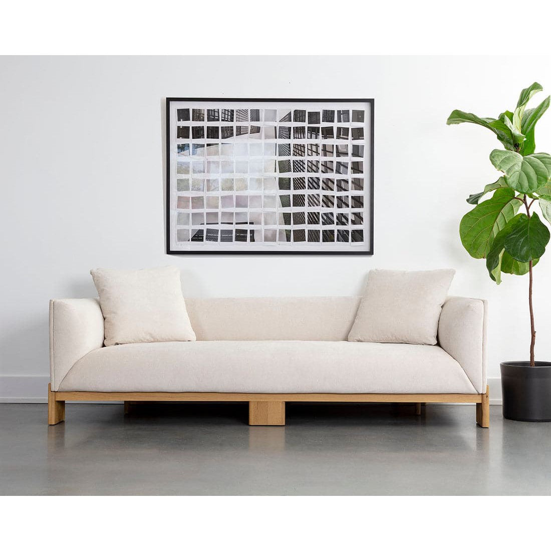 Anwa Sofa - Modern Comfortable Living Room Couch for Home & Office - Perfect for Relaxing, Entertaining & Small Spaces