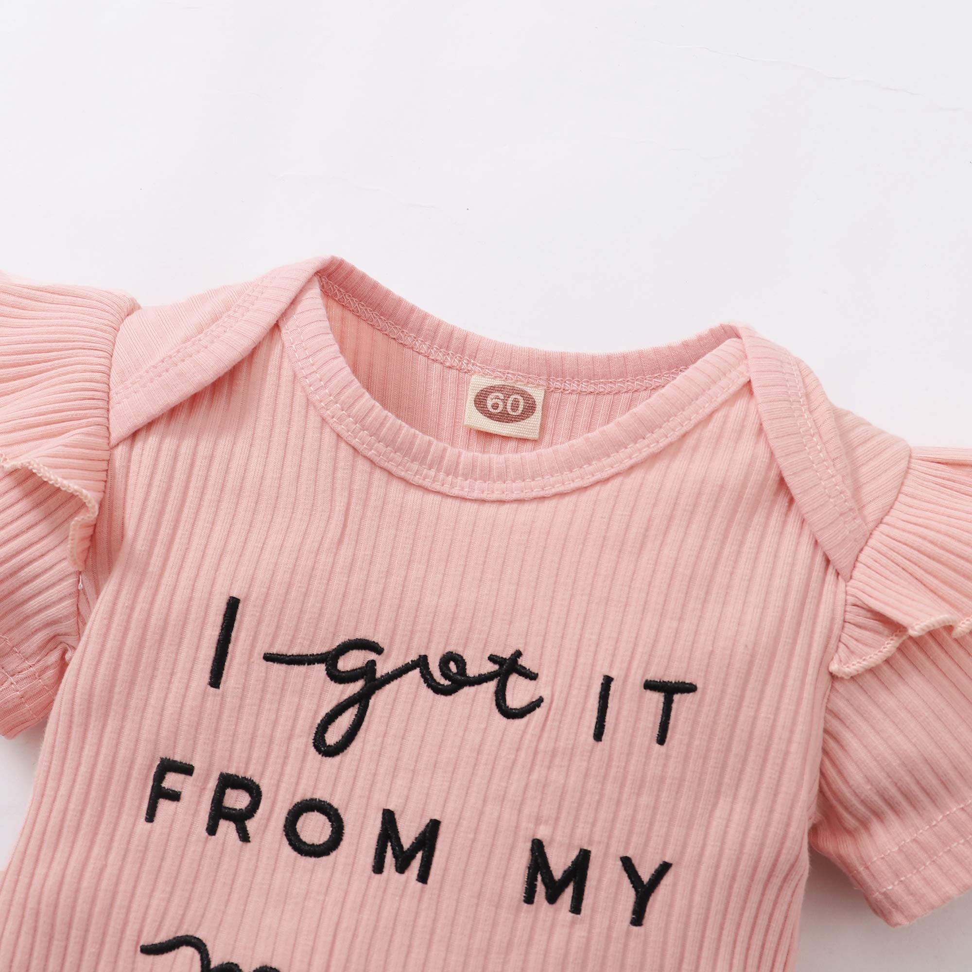 Mioglrie Newborn Baby Girl Clothes - Floral Romper & Shorts Set | Cute Summer Outfits for Infant Girls | Perfect for Playdates, Beach Trips & Family Photos