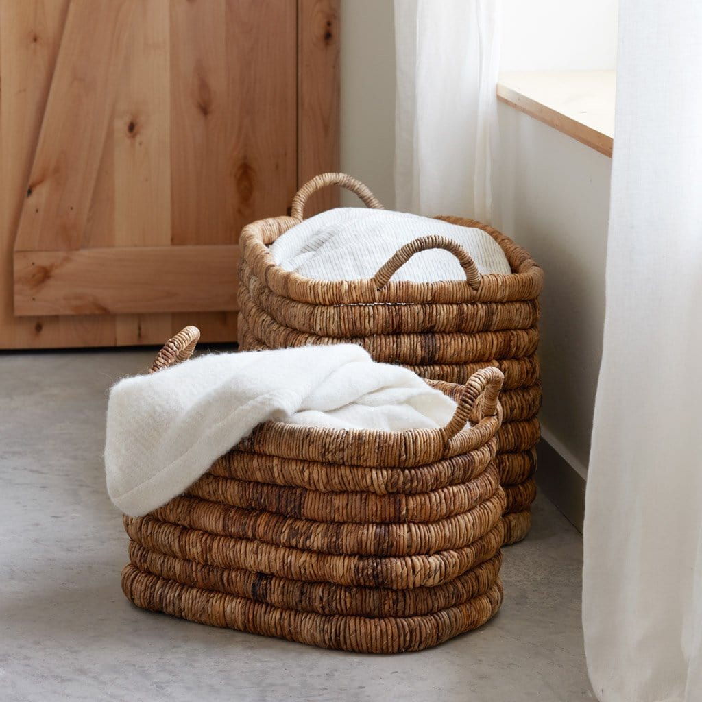 Merapi Storage Baskets - Foldable Fabric Bins for Home Organization | Perfect for Closet, Nursery & Laundry Room Storage