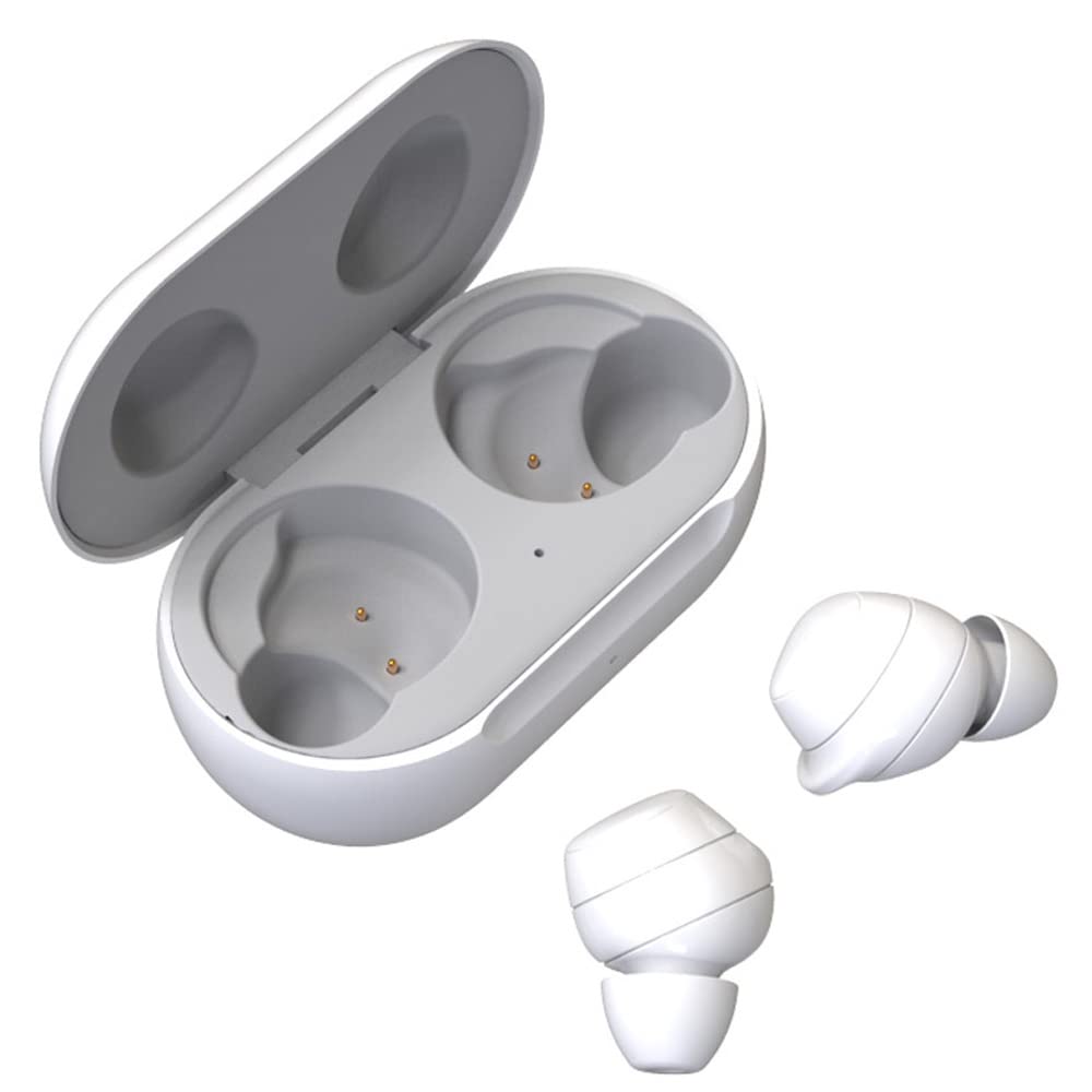 Emilydeals Replacement Charging Case for Samsung Galaxy Buds/Buds+ (SM-R170/R175) - White | Compatible with Galaxy Buds+ & Buds Earbuds | Perfect for Travel, Workout & Daily Use