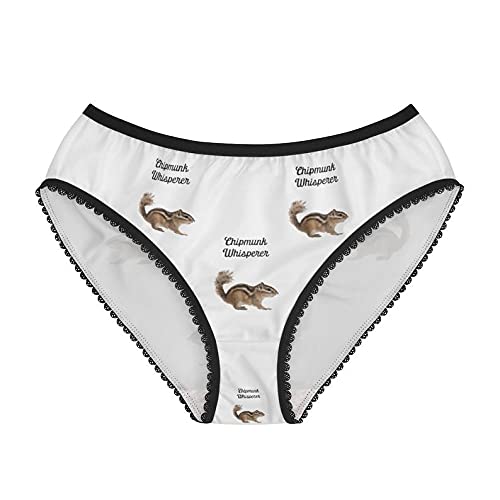 Chipmunk Whisperer Women's Cotton Briefs - Funny Underwear for Women | Comfortable & Breathable Panties for Casual Wear & Gifts