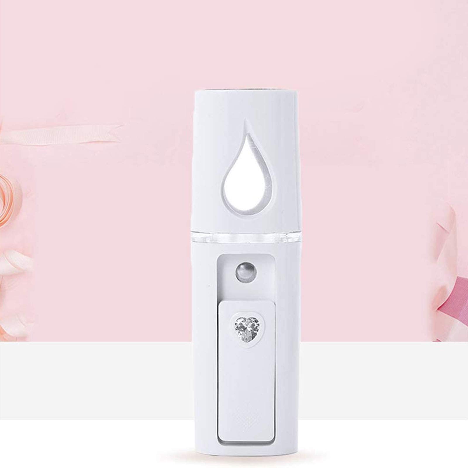 Professional Nano Facial Steamer Mist Spray - USB Rechargeable Mini Beauty Device for Deep Pore Cleansing, Eyelash Extension Care & Skin Hydration (20ml) | Perfect for Home Spa, Travel Skincare & Salon Treatments