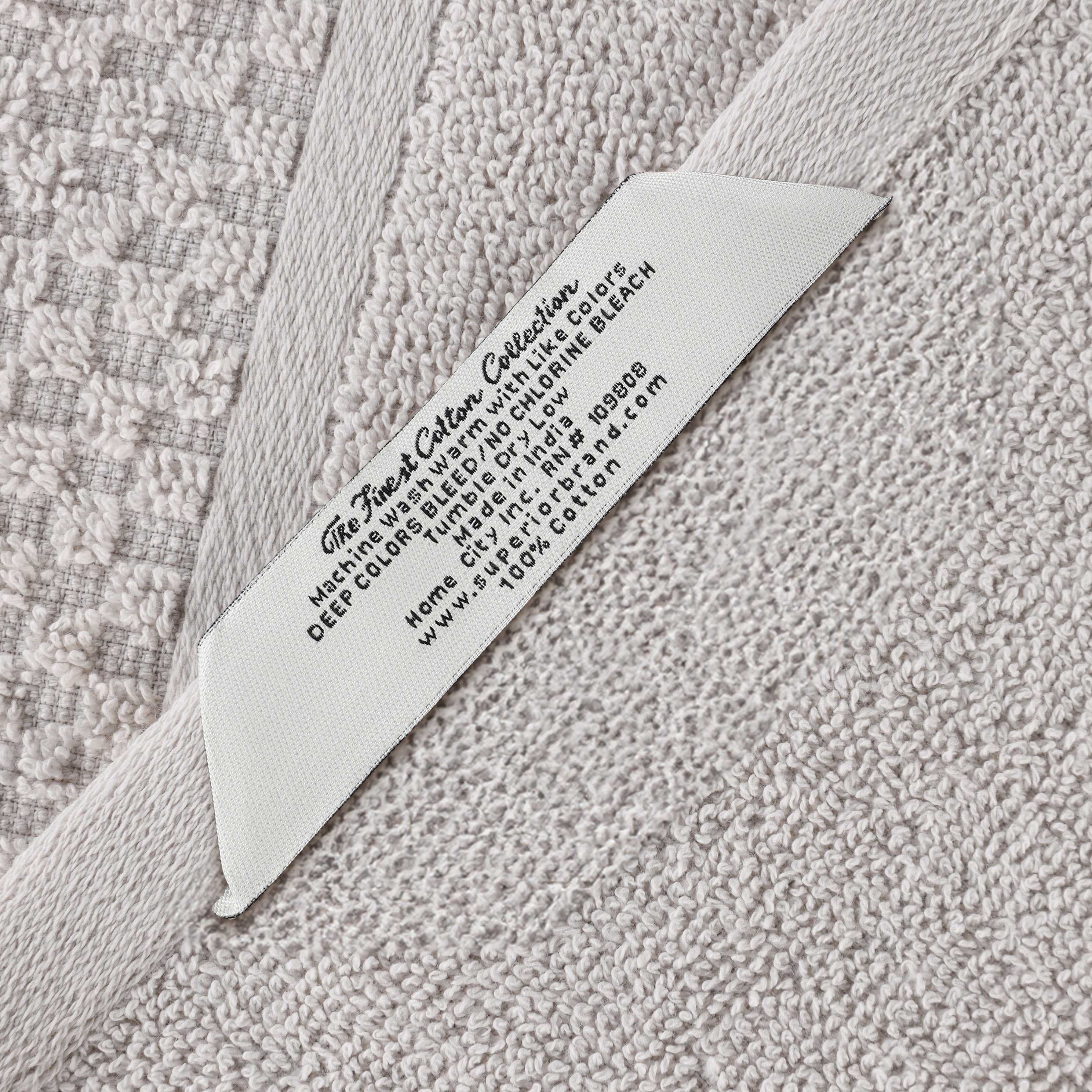 Lodie Cotton Plush Jacquard Bath Sheet Set of 2 - Ultra Soft & Absorbent Luxury Towels for Spa, Bathroom & Beach Use