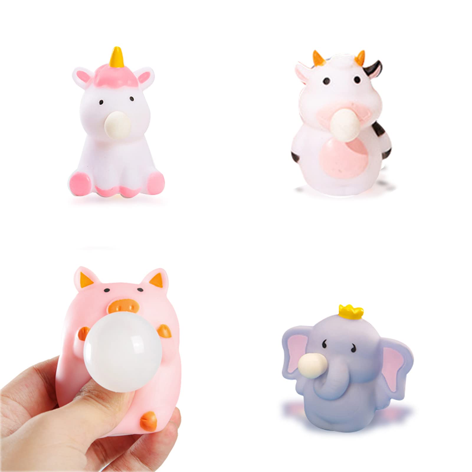 Easter Bubble Squeeze Toys for Kids - 4PCS Stress Relief Fidget Toys, Easter Basket Stuffers, Party Favors & Classroom Prizes - Fun Easter Gifts for Boys & Girls (Great for Easter Parties, Classroom Rewards & Sensory Play)