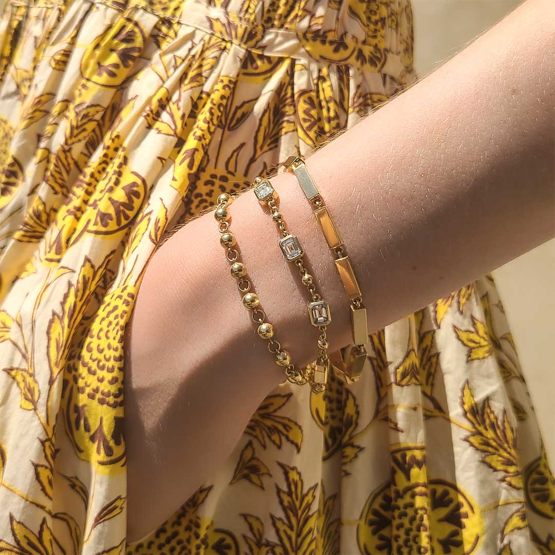 Single Stone Giana Bracelet - Elegant Minimalist Sterling Silver Bracelet for Women | Perfect for Everyday Wear, Gifts & Special Occasions
