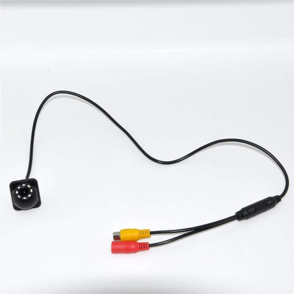 Auto Wayfeng® 8 LED HD CCD Car Front View Camera with Night Vision & Wide Angle - Rear View Backup Camera for Safe Parking & Reversing | Ideal for SUVs, Trucks & Sedans in Low Light Conditions