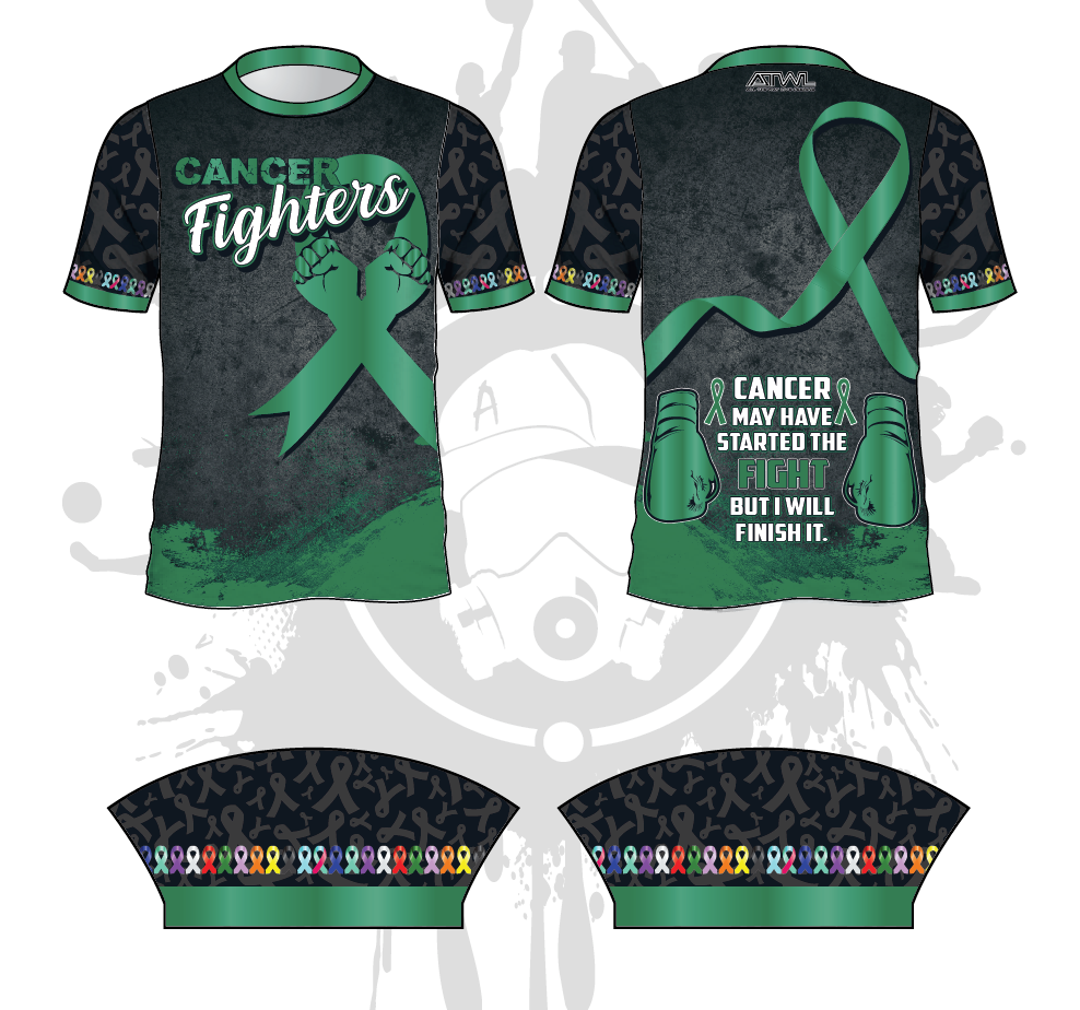 Cancer Fighters Men's Baseball Jersey - Comfortable & Durable Team Apparel for Baseball Games, Fundraisers & Awareness Events