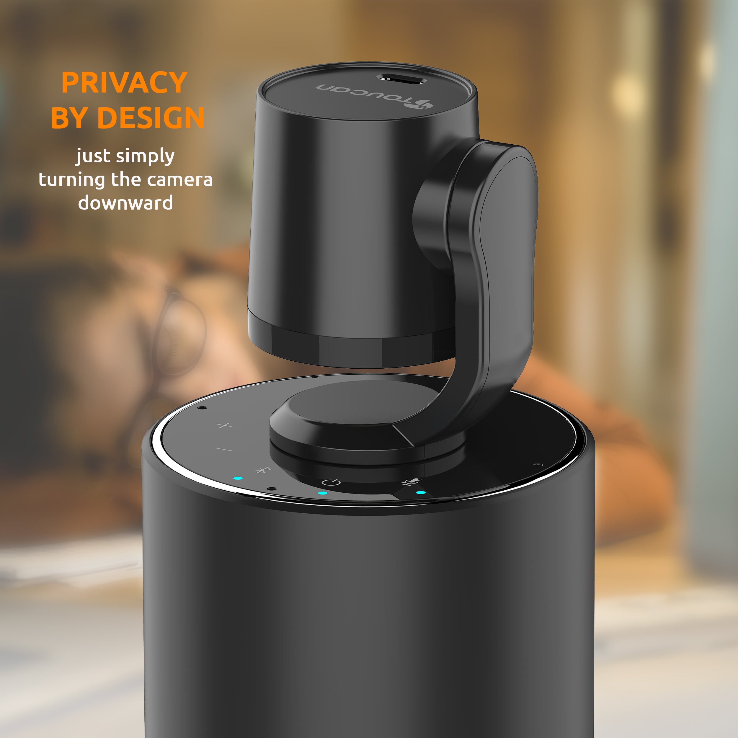 Toucan HD Video Conference System - 1080p Webcam with Noise Canceling Mic for Remote Work, Online Meetings & Virtual Classrooms