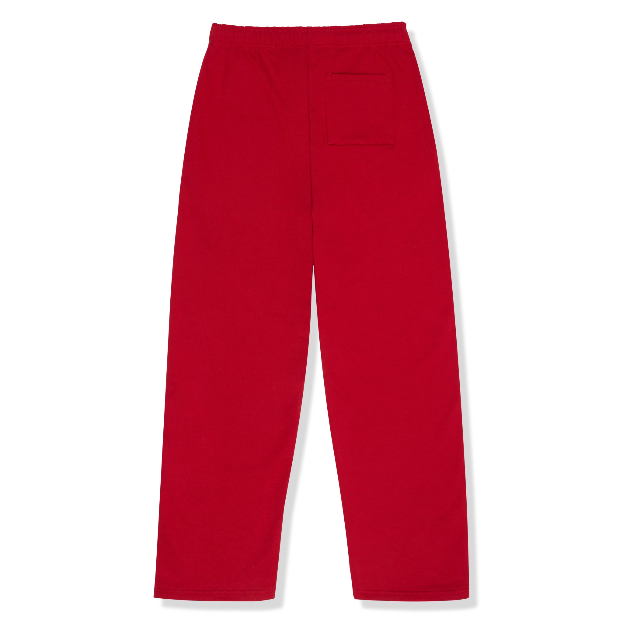 Broken Planet Straight Leg Ruby Red Sweatpants for Men & Women - Comfortable Cotton Joggers for Casual Wear, Lounge & Gym - Trendy Streetwear Sweatpants