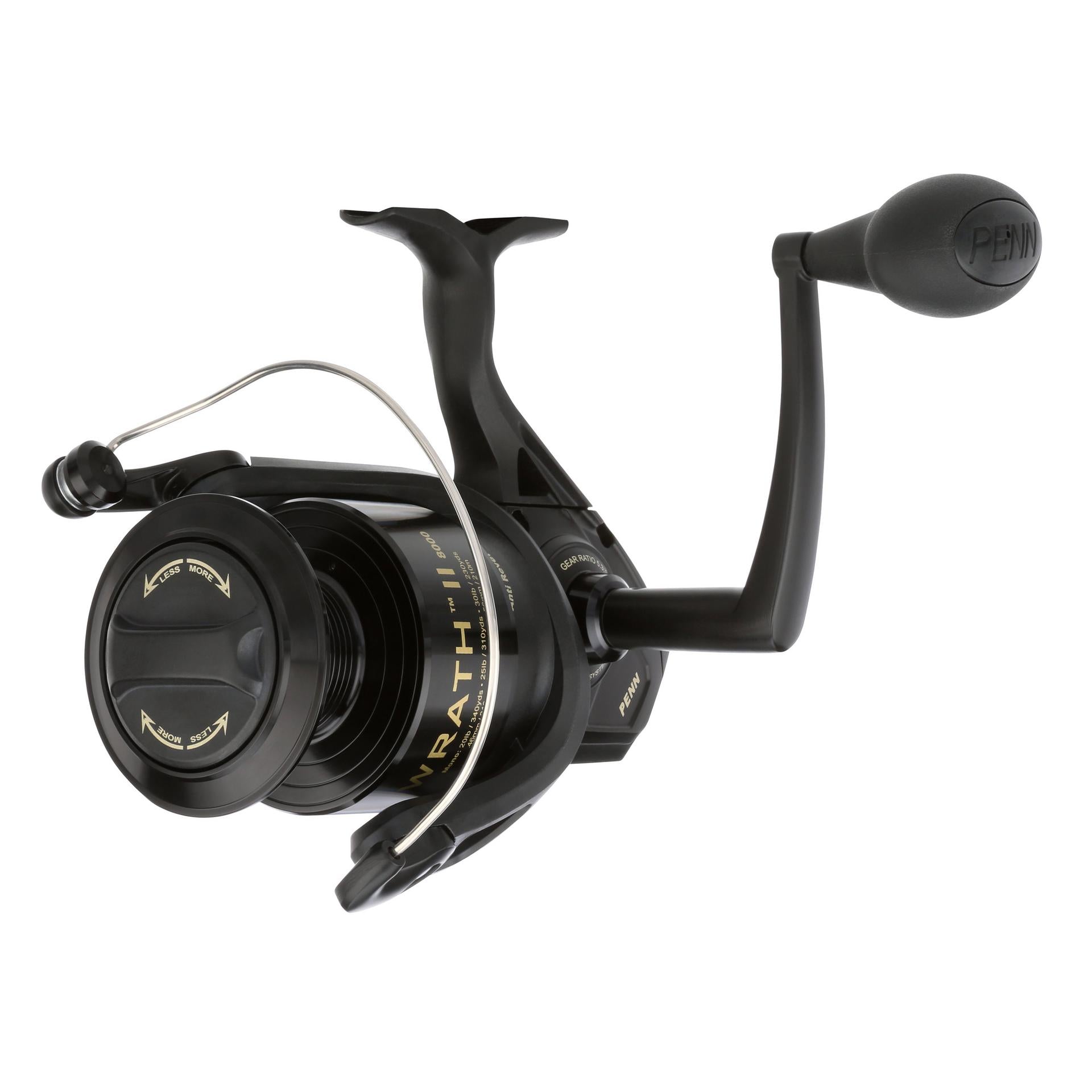 Wrath® II Spinning Reel - High Performance Saltwater Fishing Reel with Smooth Drag System | Perfect for Offshore, Surf, and Pier Fishing