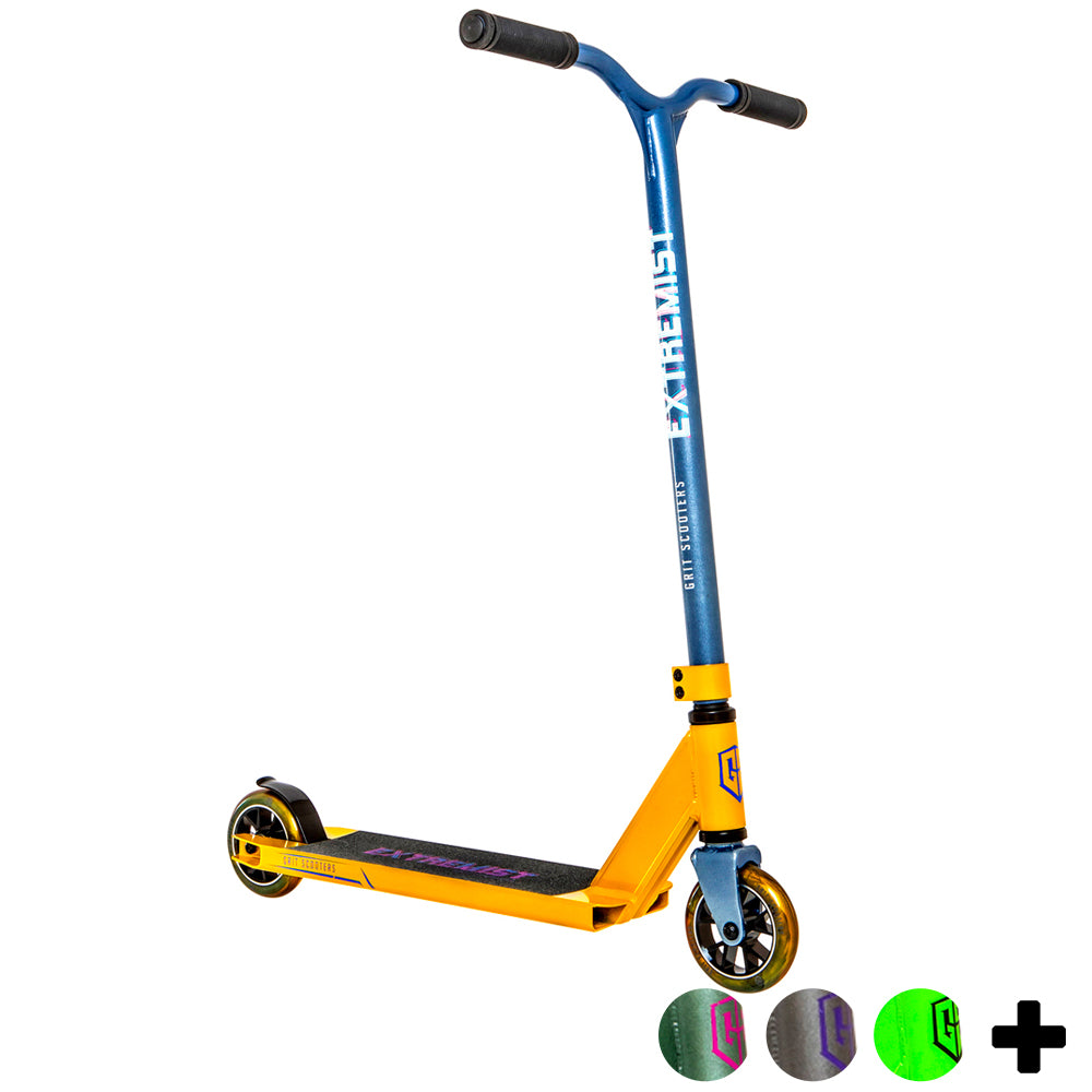 Grit Extremist 22 Pro Scooter - High Performance Stunt Scooter for Kids & Adults - Perfect for Tricks, Stunts & Street Riding