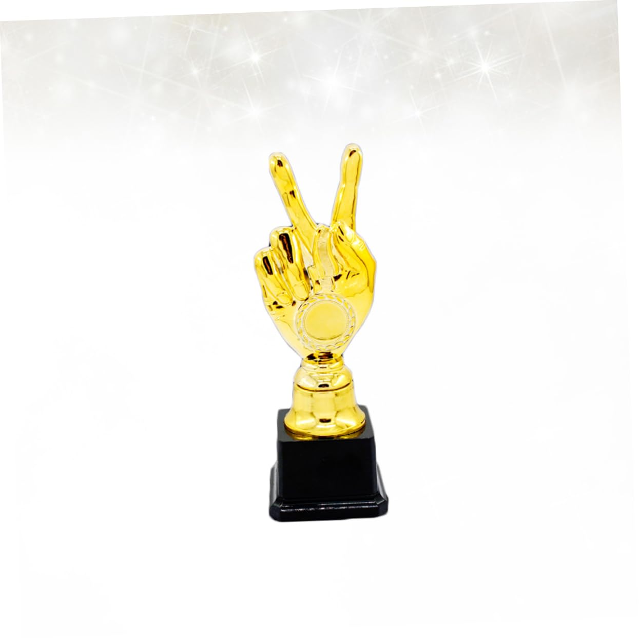 3-Pack MUSISALY Golden Award Trophies for Kids - Mini Reusable Winner Trophies for Sports, School Competitions & Birthday Party Prizes