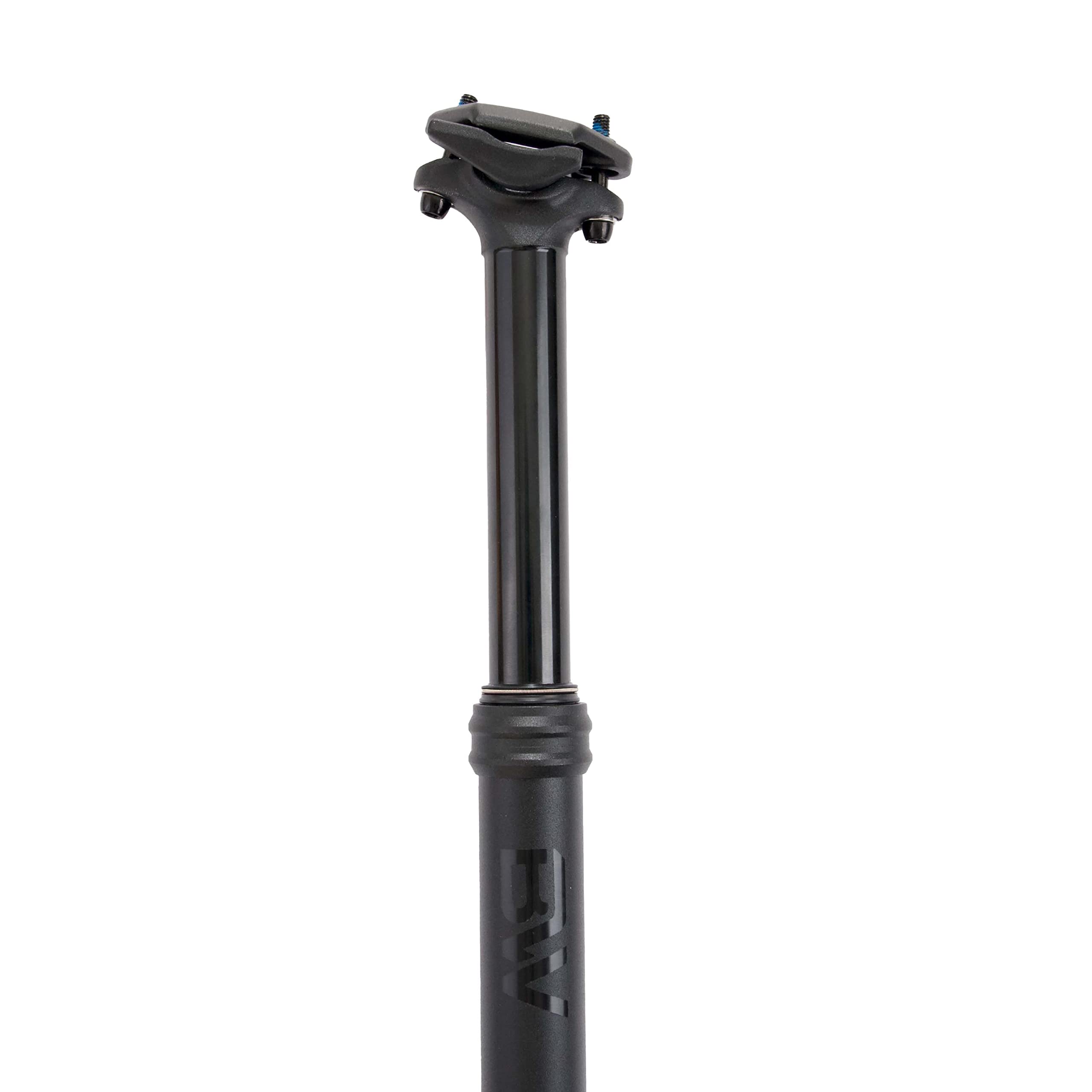 MTB Dropper Seatpost with Internal Cable Routing - 30.9mm or 31.6mm Diameter - Adjustable Height for Mountain Biking & Trail Riding