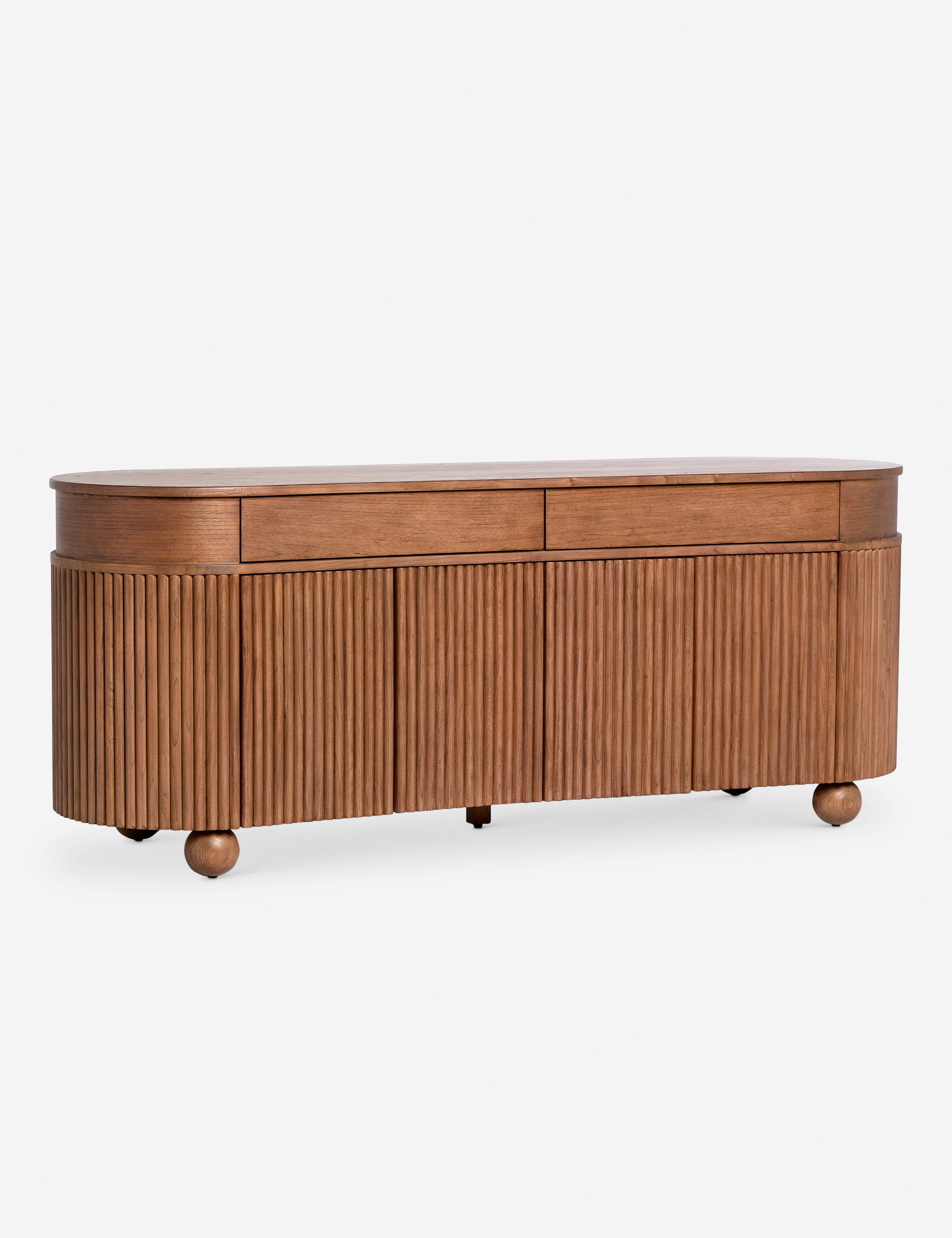 Conte Media Sideboard - Modern TV Stand with Storage for Living Room, Bedroom & Home Office | Stylish Entertainment Center for TVs up to 65 Inches