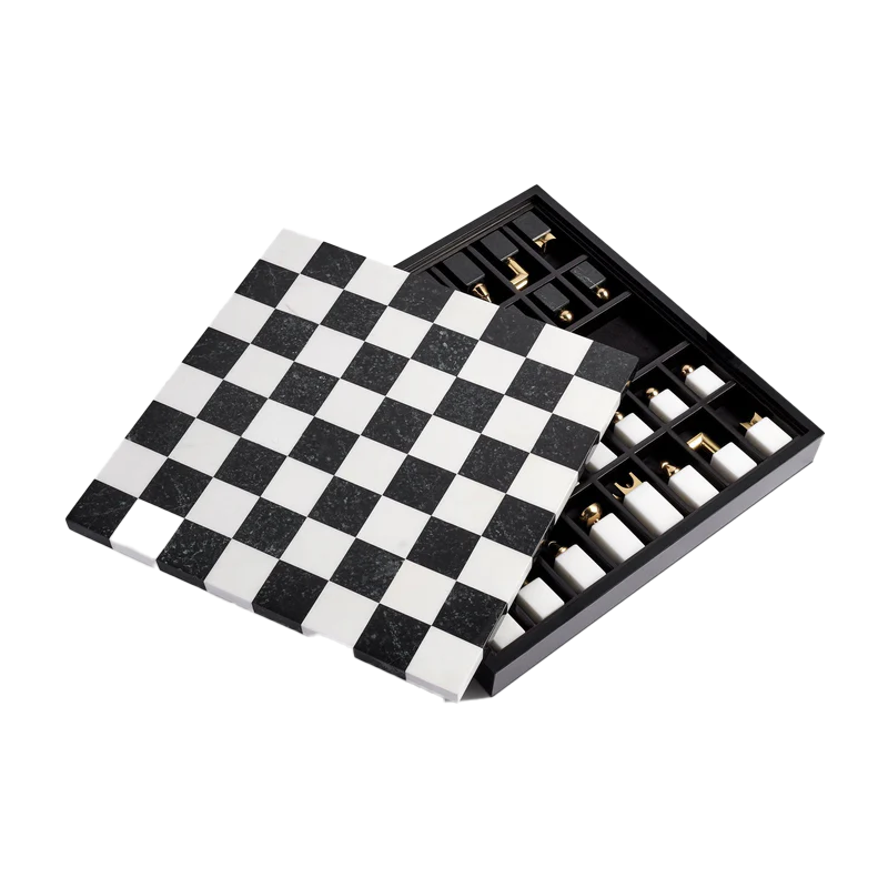 Premium Wooden Chess Set with Staunton Pieces - 15