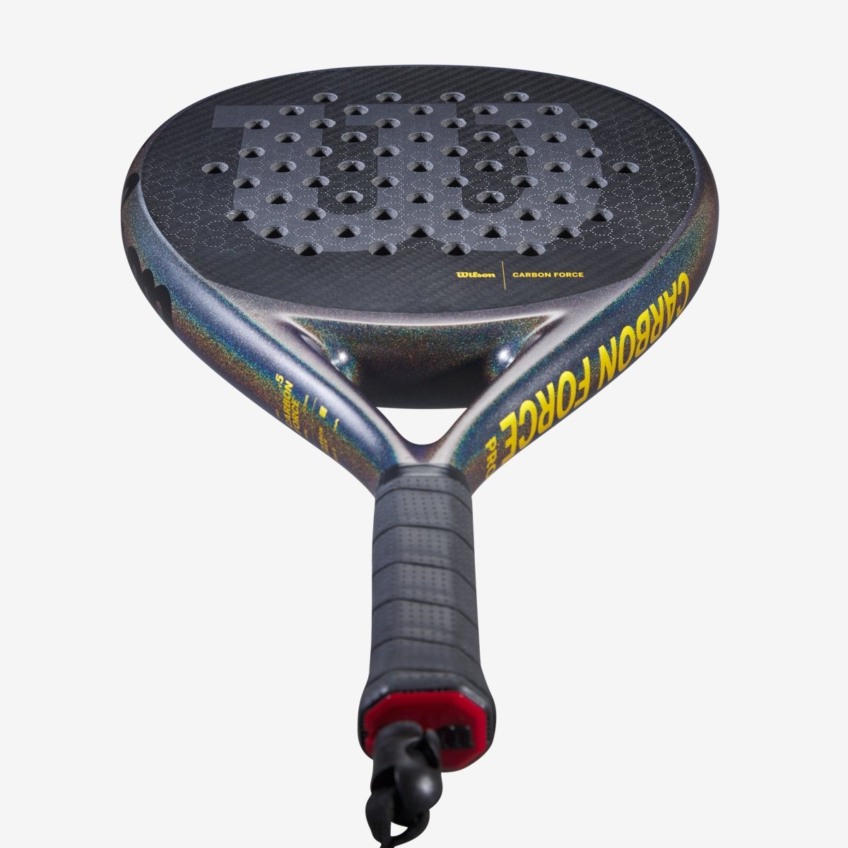 Wilson Carbon Force PRO Padel Racket - High Performance Carbon Fiber Paddle Tennis Racket for Advanced Players | Perfect for Competitive Matches & Training Sessions