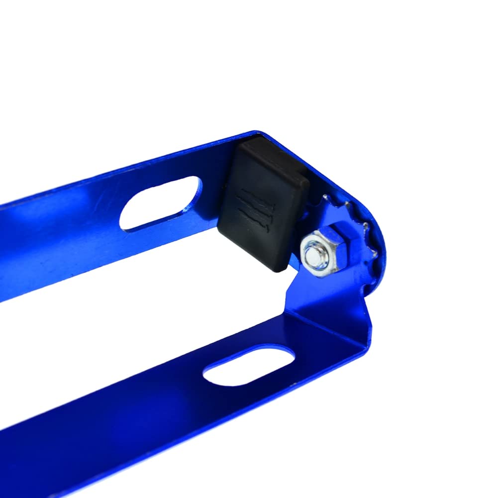 Universal Motorcycle License Plate Bracket - Adjustable Fender Eliminator Kit for Bikes & Motorcycles - Perfect for Street & Off-Road Riding