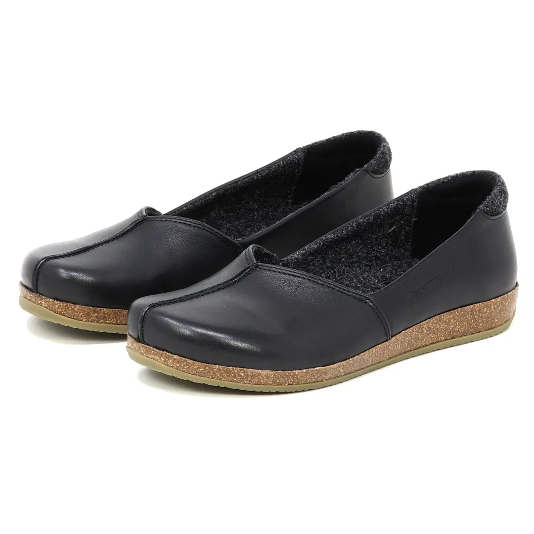 Women's Liesl Leather Skimmer Shoes - Comfortable & Stylish Ballet Flats for Casual Wear, Office & Travel