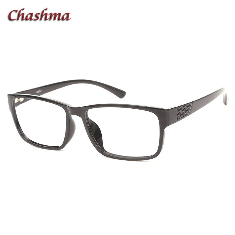 Men's Titanium Eyeglasses TR90 Full Rim Square Frame 3015 - Lightweight Durable Glasses for Work, Reading & Fashion