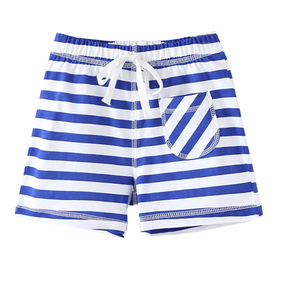 Stylish Striped Shorts for Baby Boys & Girls - Comfortable Cotton Playwear for Summer Outfits & Casual Wear