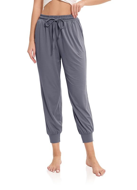 BETTE BOUTIK Women's High Waist Baggy Sweatpants - Stretchy Jogging Pants with Tapered Leg for Workout, Yoga & Lounge Wear | Comfortable Casual Athletic Pants