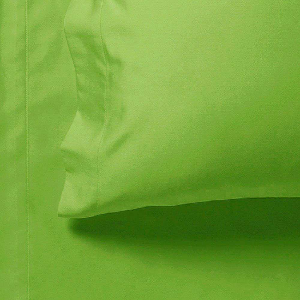 1000TC Ultra Soft Fitted Sheet & 2 Pillowcases Set - Super King Size Bed Sheets - Luxury Egyptian Cotton - Deep Pocket - Wrinkle Resistant - Sage Green - Perfect for Master Bedroom, Guest Room & Hotel Use