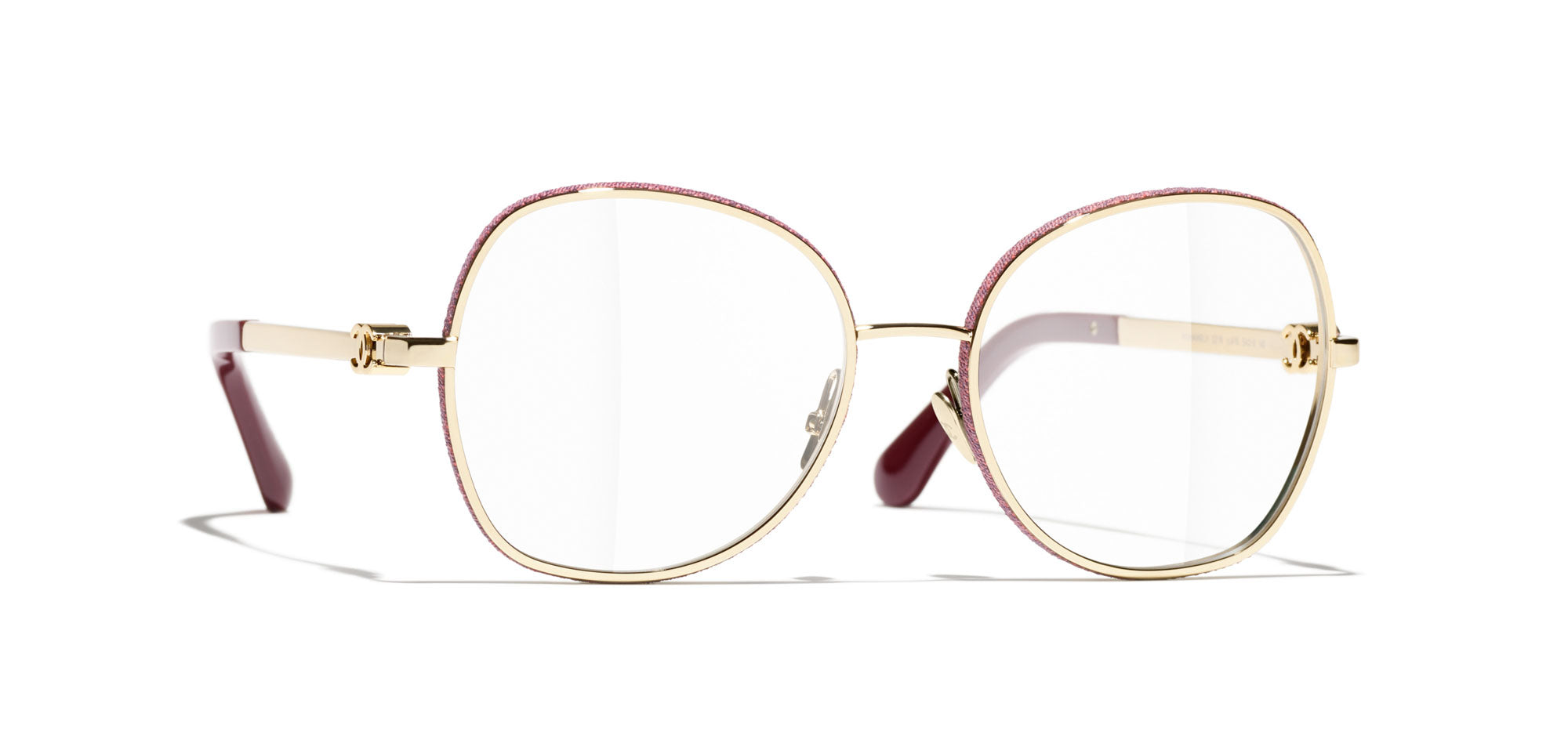 Pale Gold-burgundy