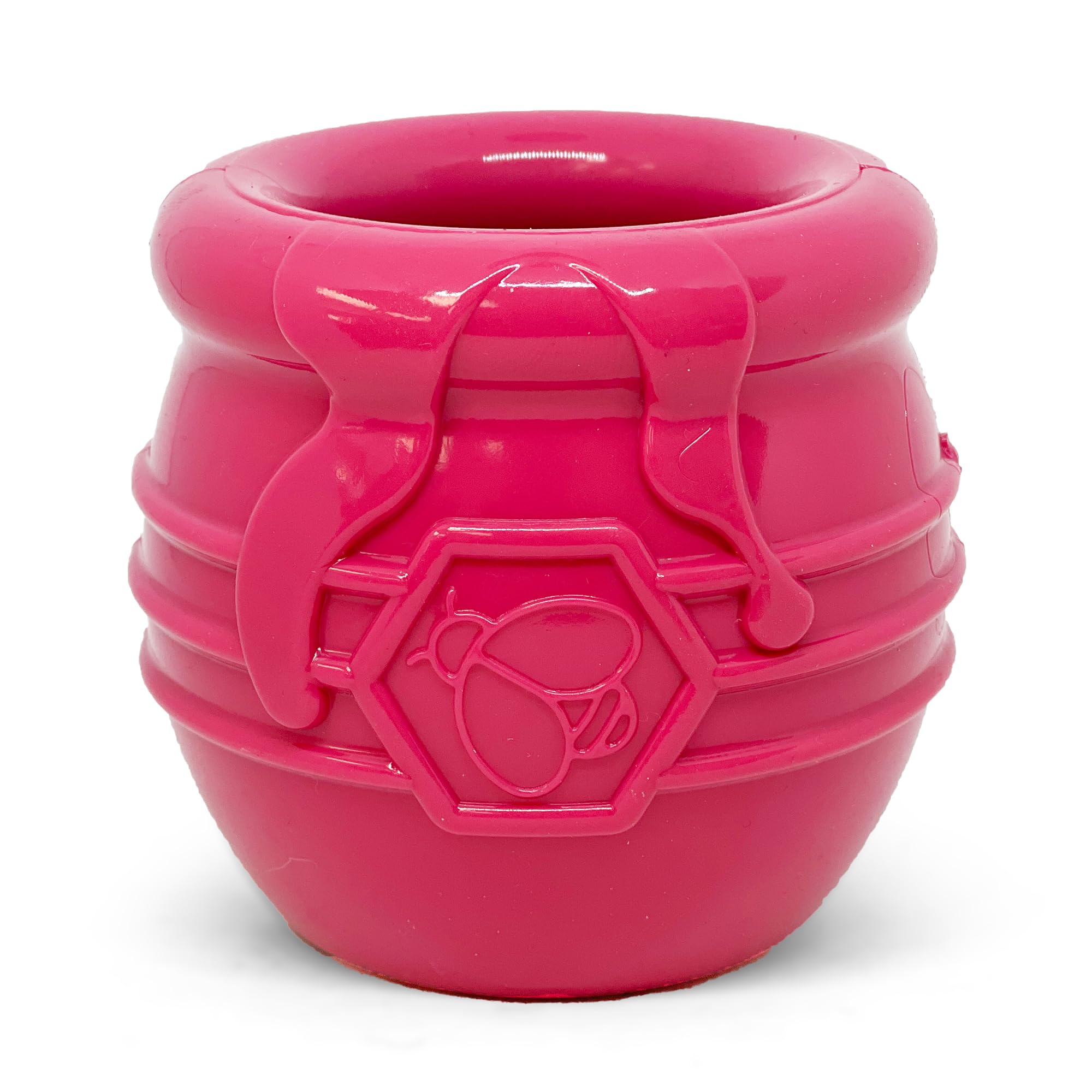 **SodaPup Honey Pot – Durable Dog Treat Dispenser & Enrichment Toy – Non-Toxic, Pet-Safe Natural Rubber – Made in USA – Mental Stimulation & Anxiety Relief – Perfect for Training, Boredom Relief & Playtime**