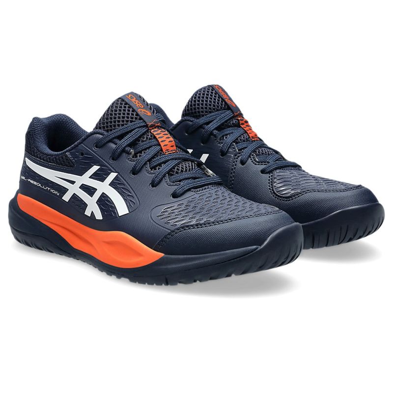 ASICS GEL Resolution X Kids Tennis Shoes - Lightweight & Durable Court Shoes for Junior Players - Perfect for Tennis Training & Matches