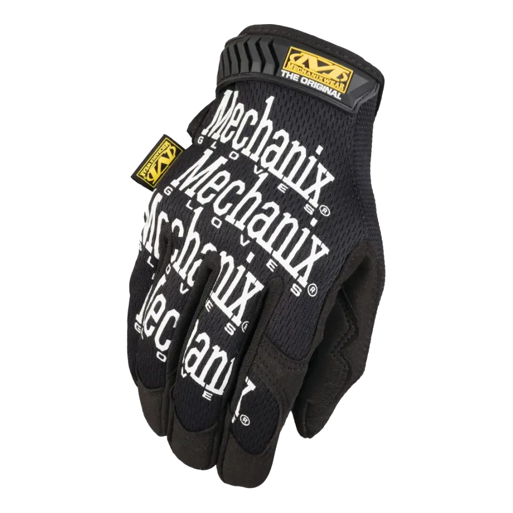 Original Multipurpose Mechanic Work Gloves - Durable Black XL for Automotive Repair, Construction & DIY Projects | Heavy Duty Hand Protection for Mechanics, Builders & Handymen
