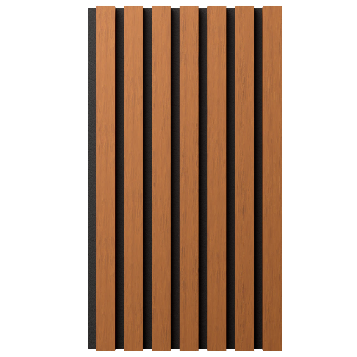 Premium Acoustic Slat Wood Wall Panels - Natural Sound Absorption for Home Theater & Office Decor