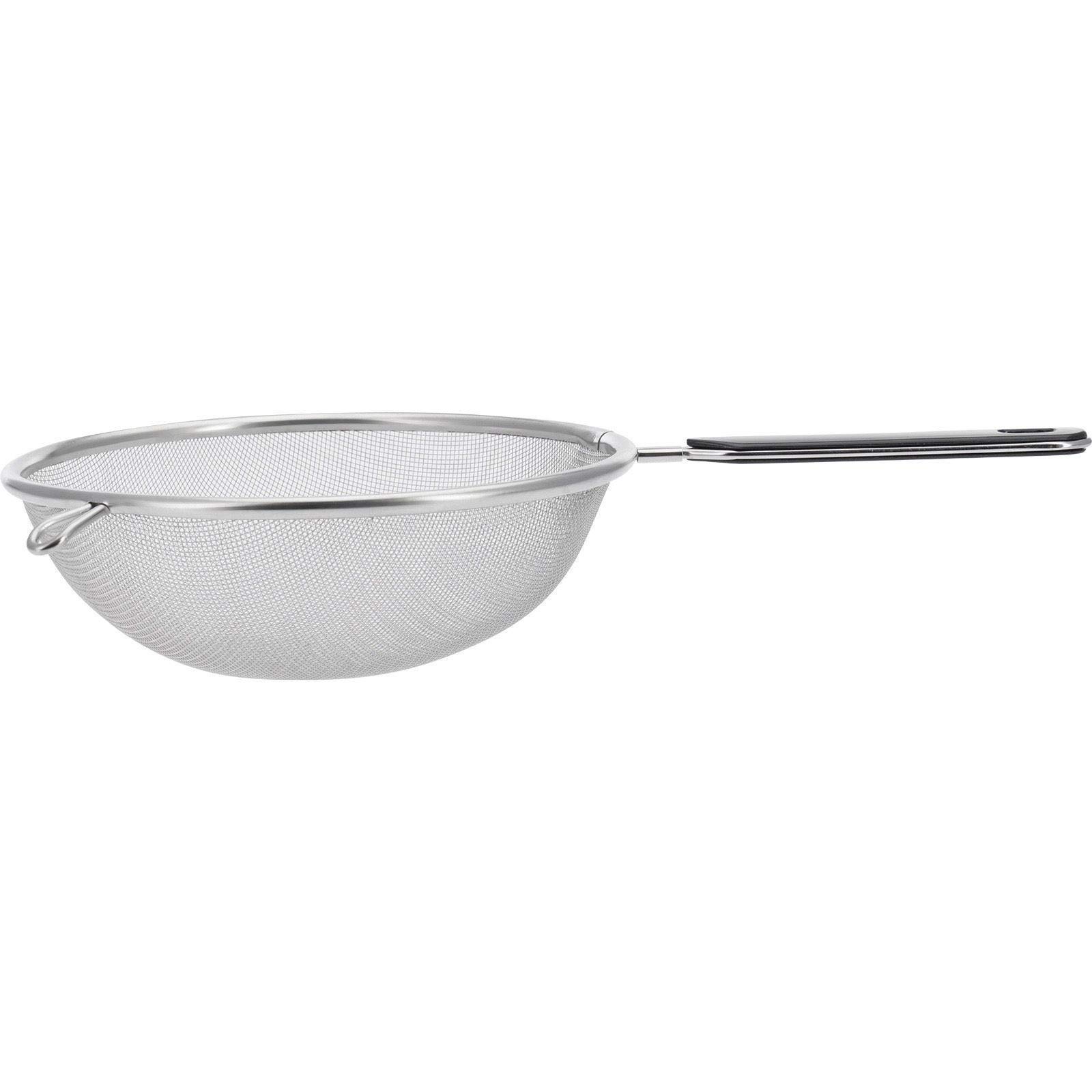 Westmark 12842270 Traditional 7-Inch Stainless Steel Kitchen Strainer - Perfect for Draining Pasta, Vegetables, and Fruits