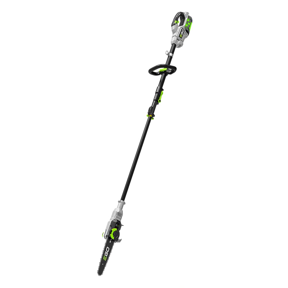 EGO Power+ PS1001 10-Inch Carbon Fiber Telescopic Pole Saw with 2.5Ah Battery & Charger - Lightweight Tree Trimming Tool for Landscaping, Gardening, and DIY Home Projects