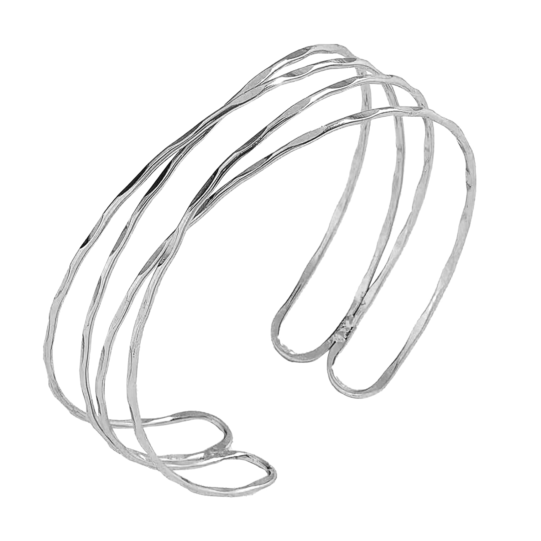 SANDOO Minimalist Gold Arm Bracelet for Women - Elegant Layered Armband Armlet Jewelry for Stacking & Everyday Wear - Perfect for Parties, Dates & Casual Outfits