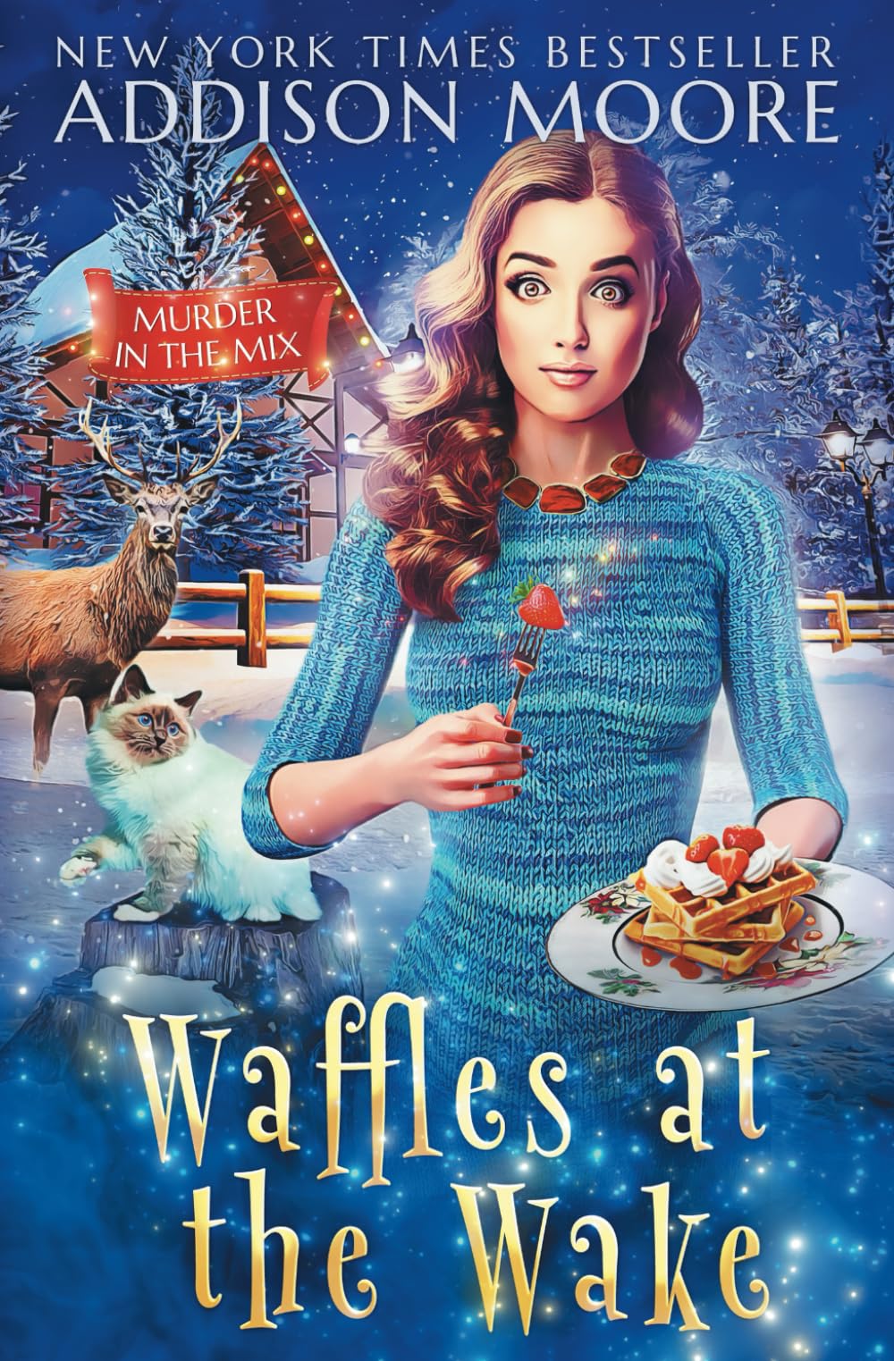 Waffles at the Wake: A Cozy Mystery Novel (Murder in the Mix Series) - Perfect for Crime Fiction Lovers & Book Club Discussions