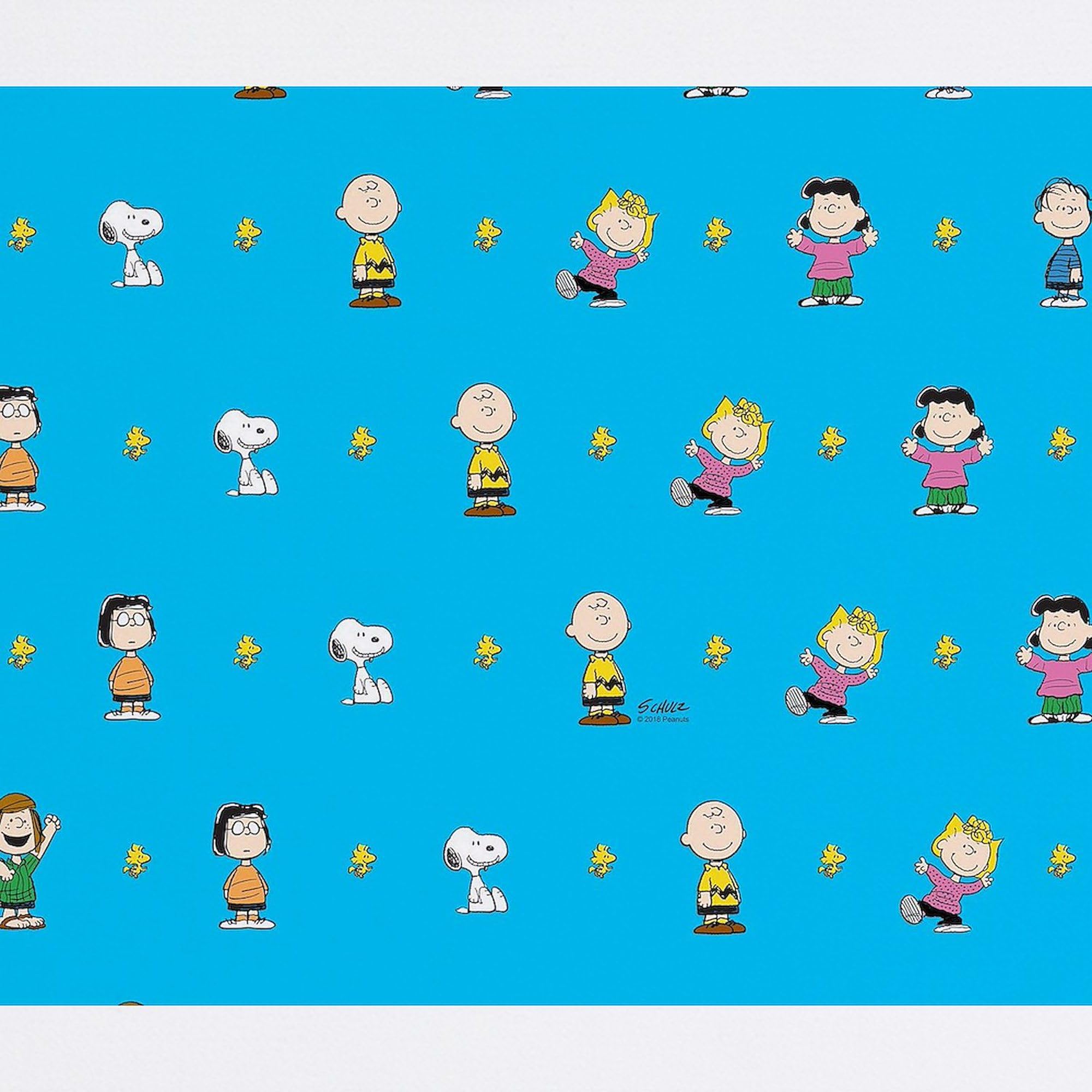Non-Slip Peanuts Gang Gaming Mouse Pad - Snoopy & Charlie Brown Rubber Mouse Mat for PC, Laptop, Office & Home Use
