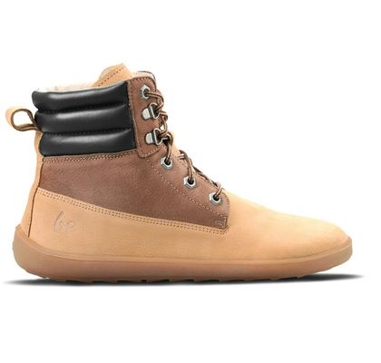 Barefoot Boots for Women & Men - Be Lenka Nevada Neo in Sand & Dark Brown | Minimalist Comfort for Hiking, Travel & Everyday Wear
